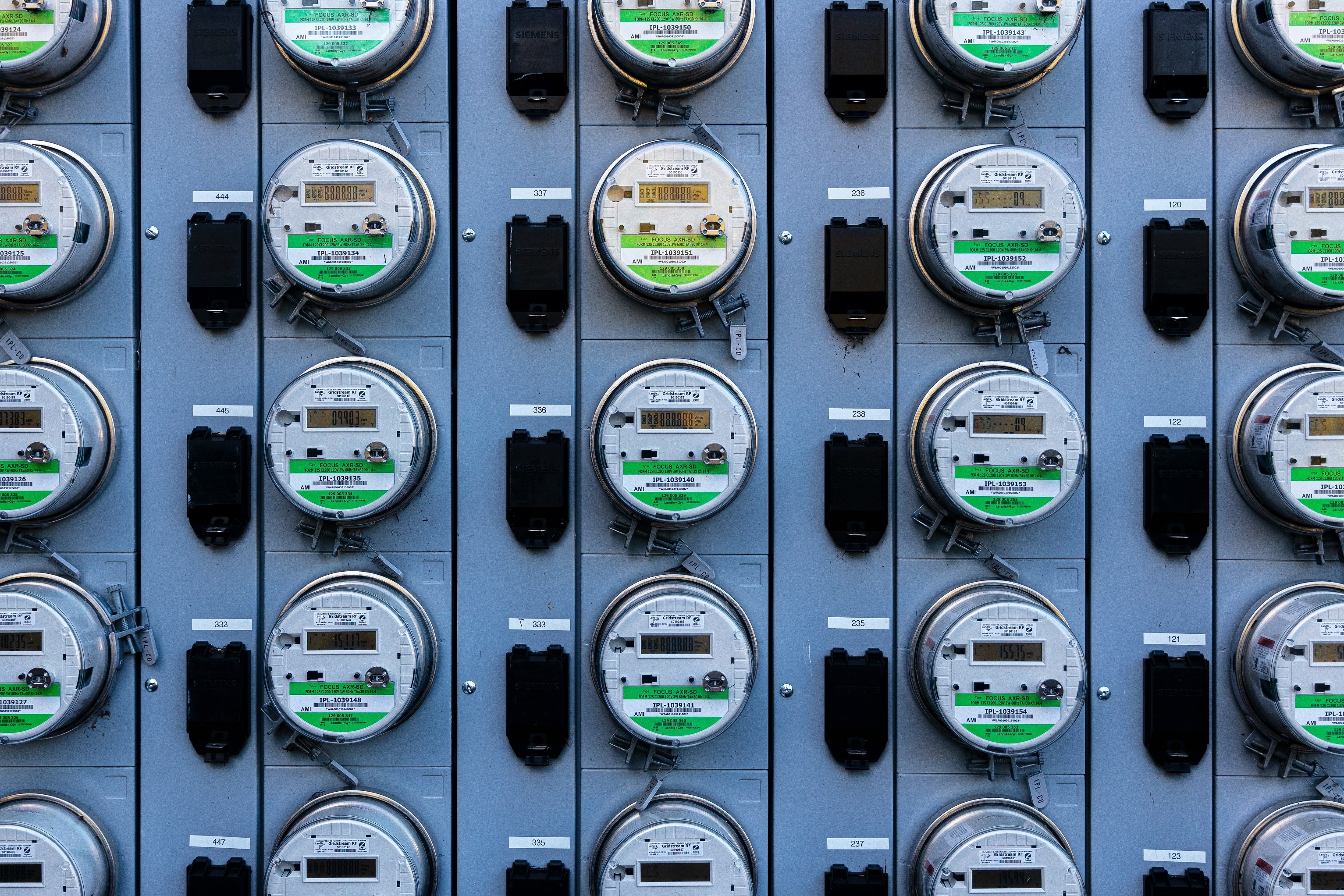 Smart water, electricity and gas meters