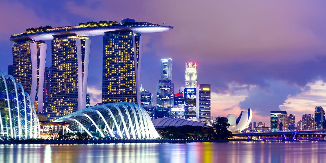 Smart lighting in Singapore's commercial towers